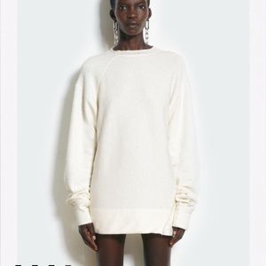 NWOT Helmut Lang Deconstructed Sweatshirt